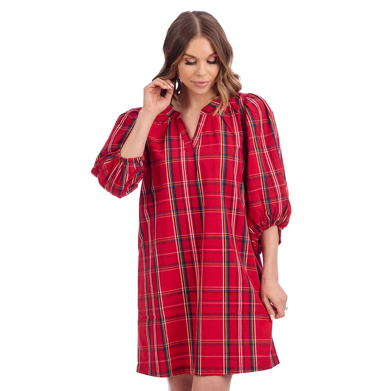 Babs Plaid Dress