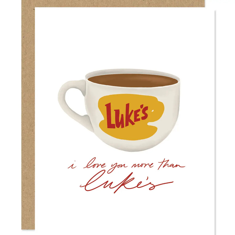 Gilmore Girls Theme Valentine Card