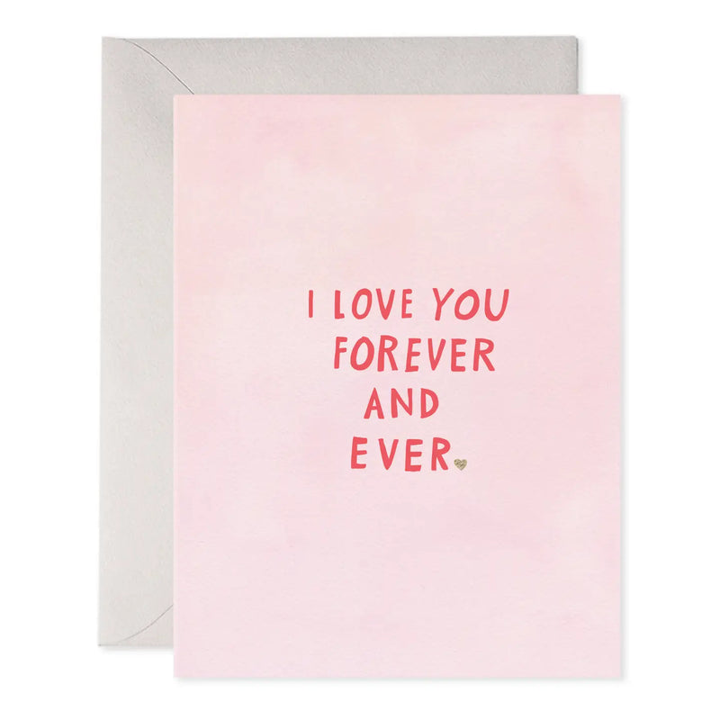 I Love You Forever And Ever Card