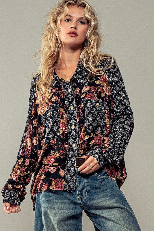 Megan Floral Shirt