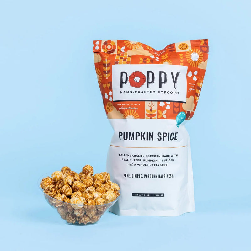 Pumpkin Spice Caramel Popcorn