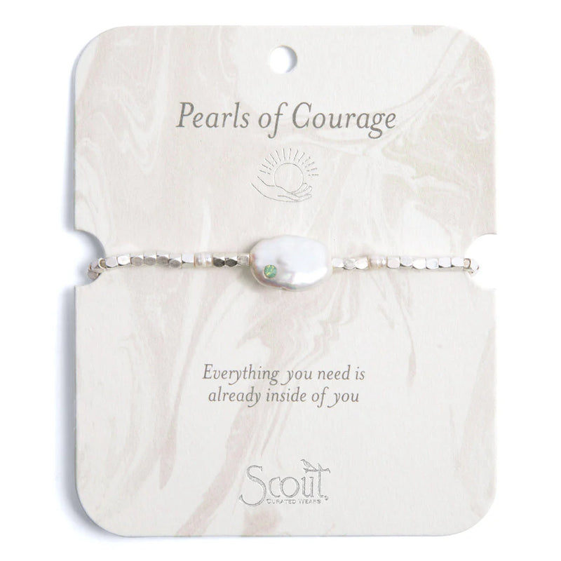 Pearl Affirmation Bracelet