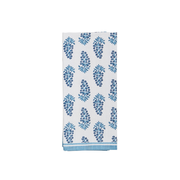 Blue Floral Towels