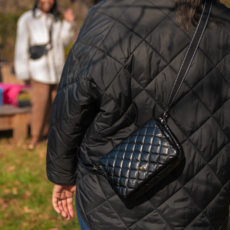 After Hours Quilted Crossbody