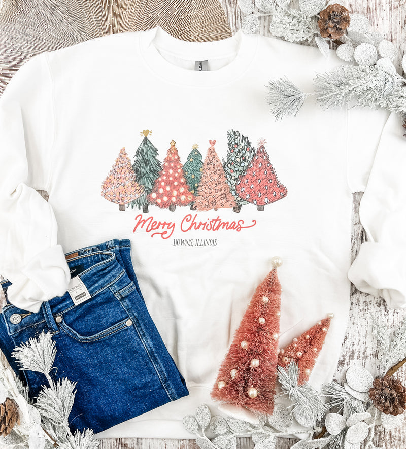 Customized "Merry Christmas" Sweatshirt