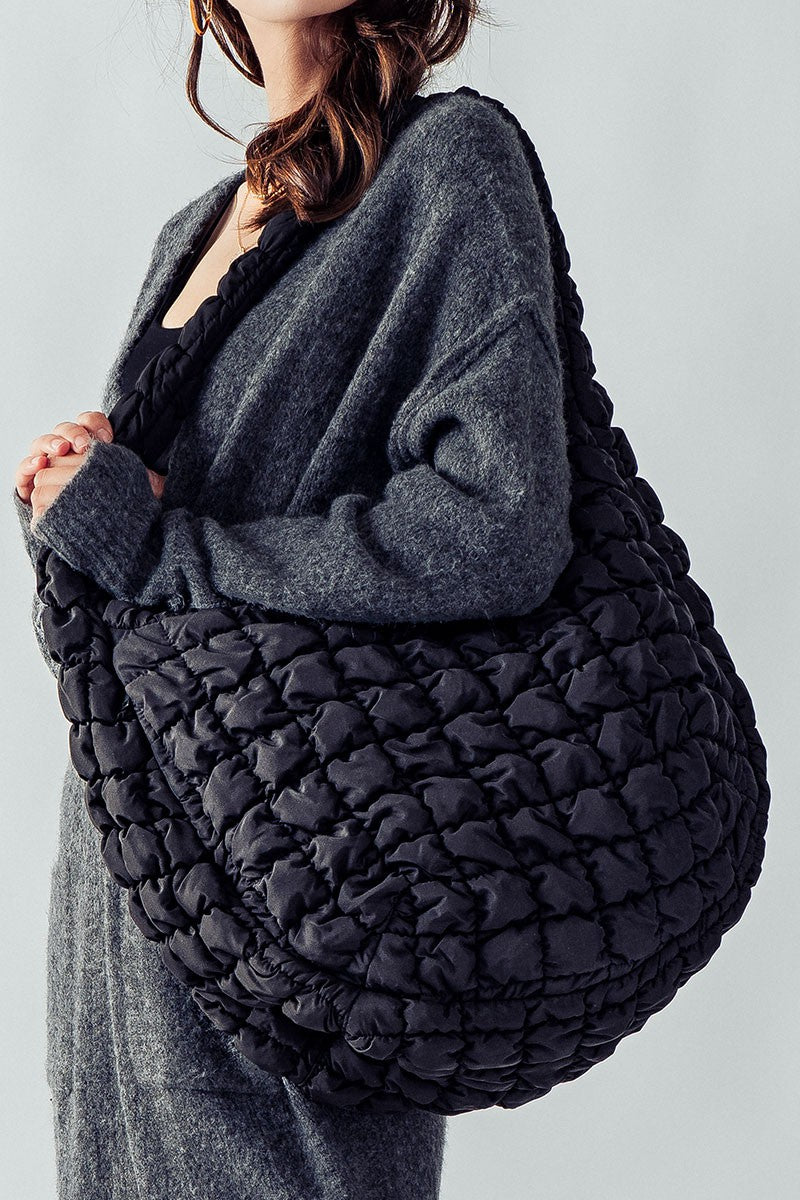 Kate Puff Quilted Shoulder Bag