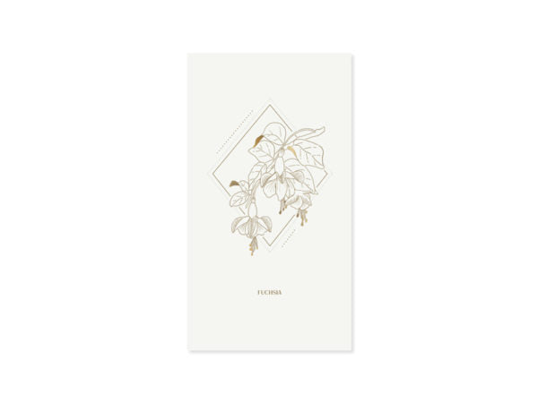 Fuchsia Artisan Series Greeting Card