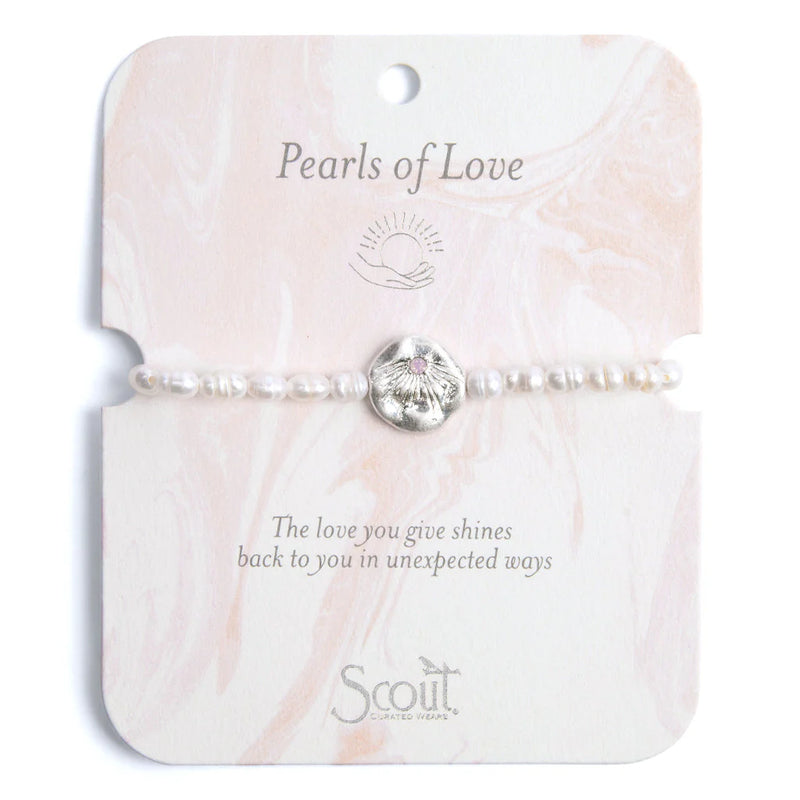 Pearl Affirmation Bracelet