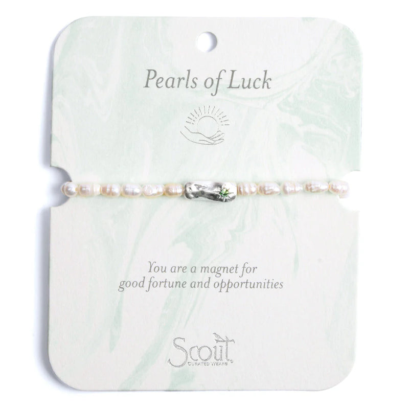 Pearl Affirmation Bracelet