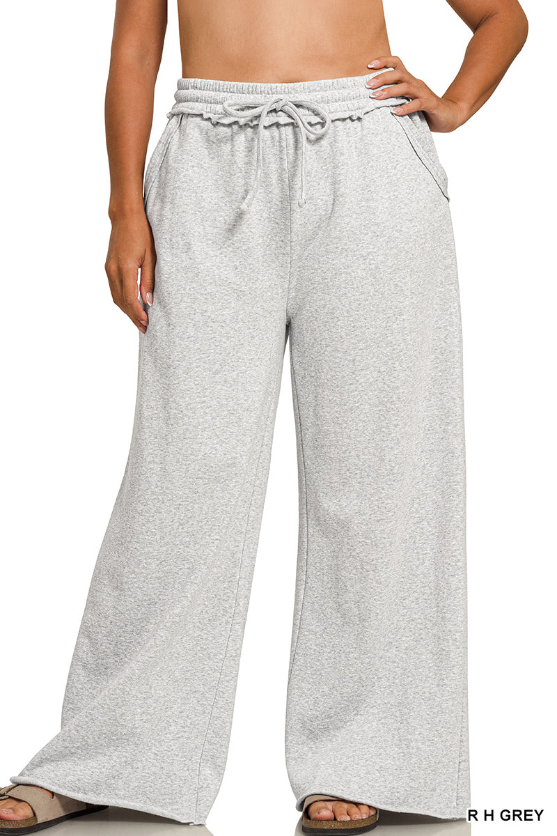 Riley Fleece Sweatpants - Curvy