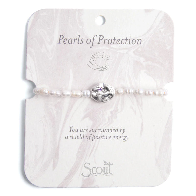 Pearl Affirmation Bracelet