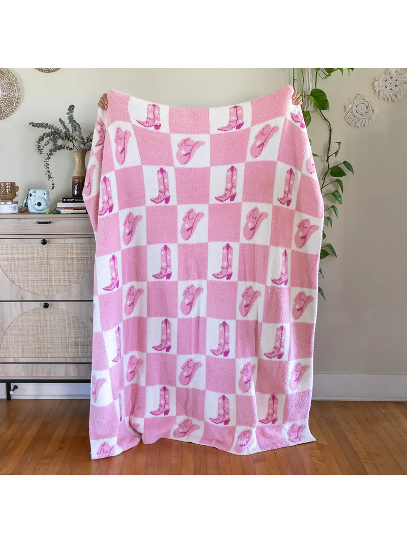 Rodeo Checker Blanket