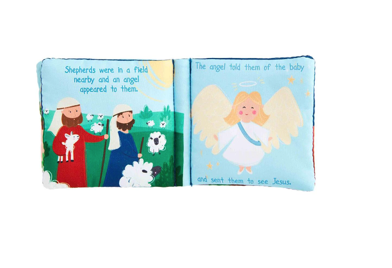 Nativity Book With Plush Set