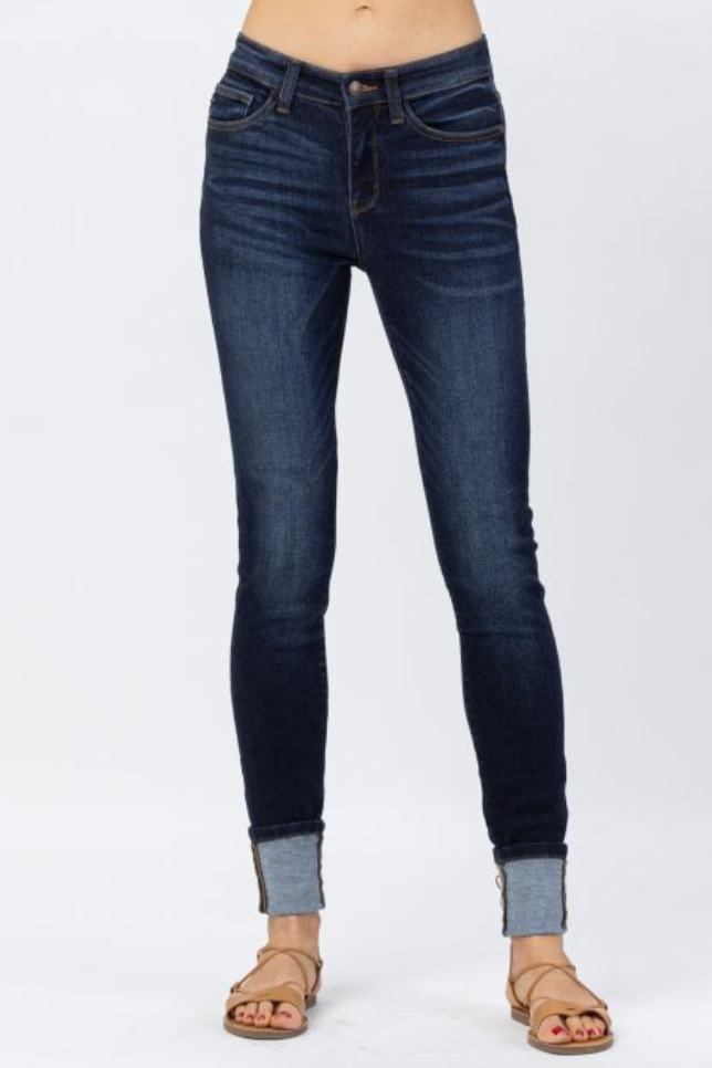 Cathy Cuffed Jeans