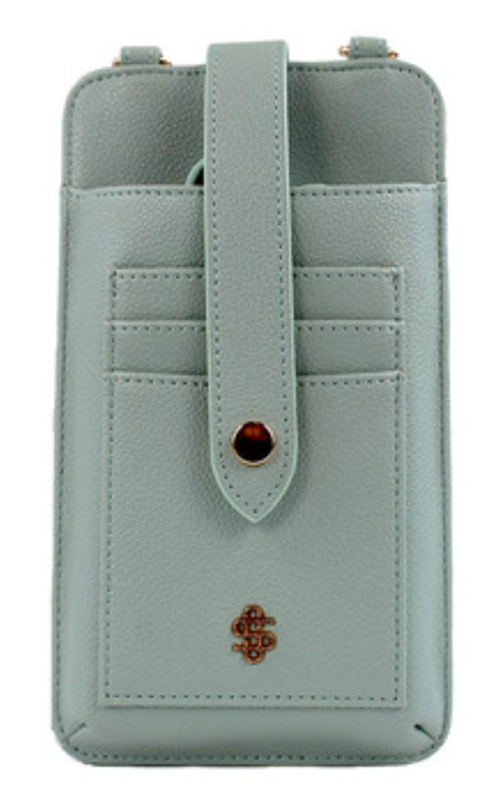 Simply Southern PU Leather Snap Crossbody