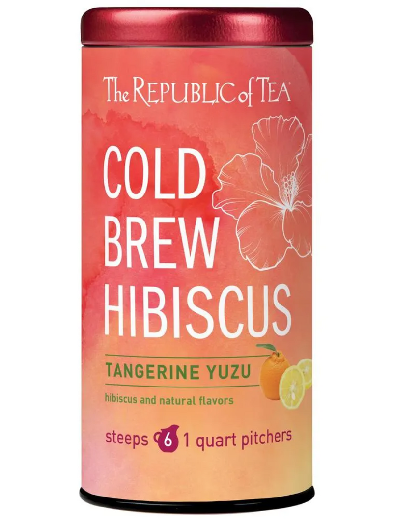 Cold Brew Hibiscus Tea
