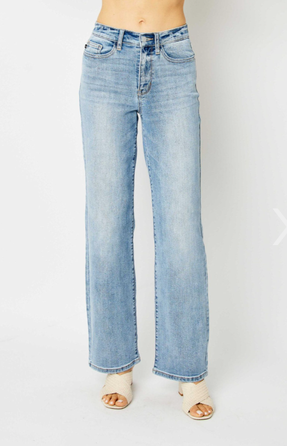 Rosie High Waist Straight Leg Jean