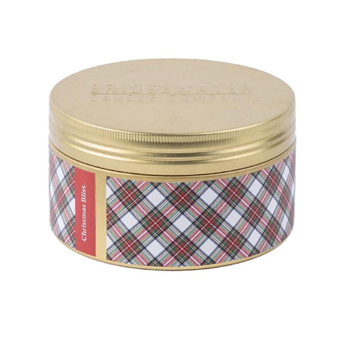 Holiday 3 Wick Tin Candle