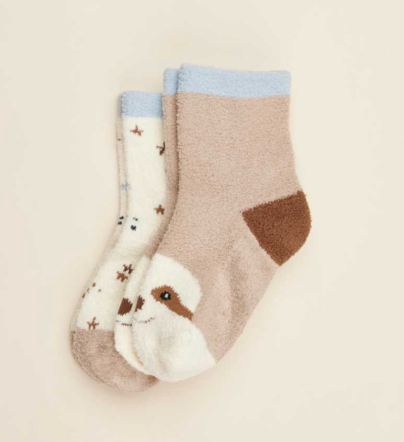 Warmies Plush Crew Socks - Sloth