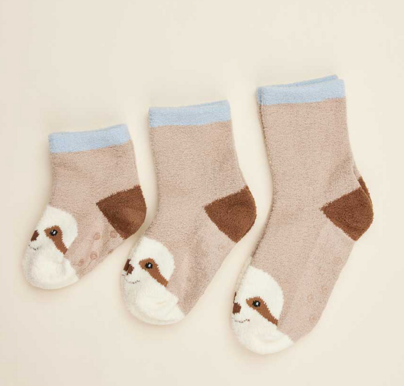 Warmies Plush Crew Socks - Sloth