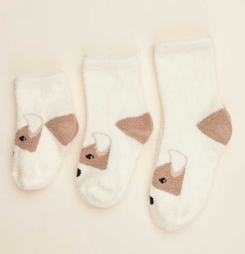 Warmies Plush Crew Socks - Puppy