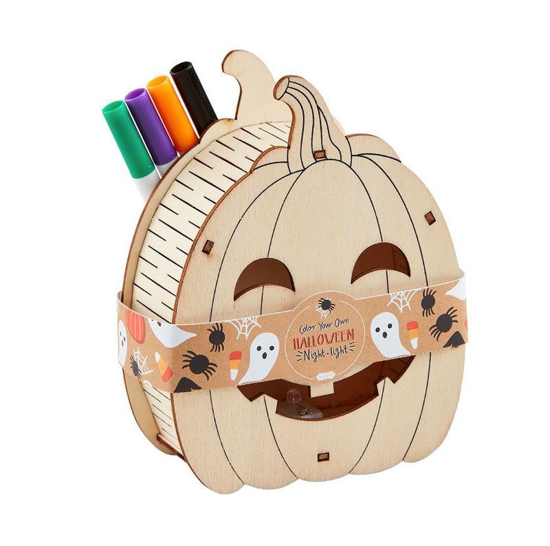 Halloween Color Your Own Night Light Kit