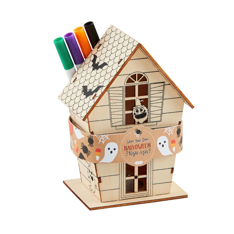 Halloween Color Your Own Night Light Kit