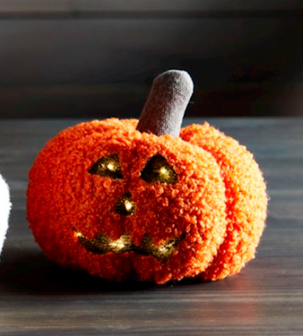 Mini Shearling Pumpkins