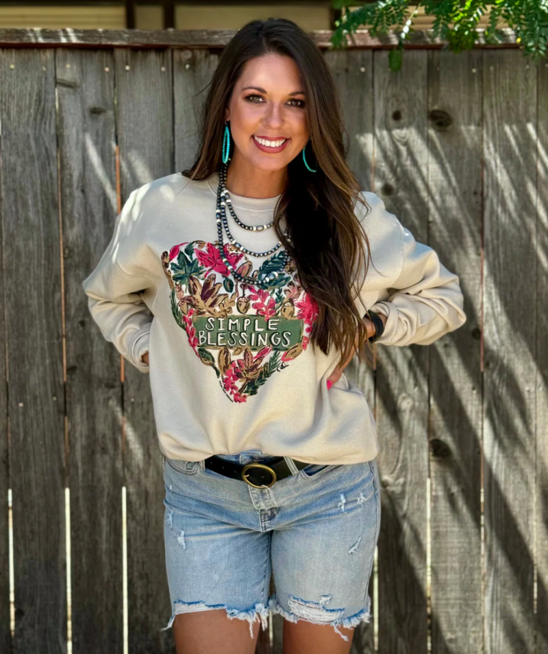 Simple Blessings Fall Sweatshirt