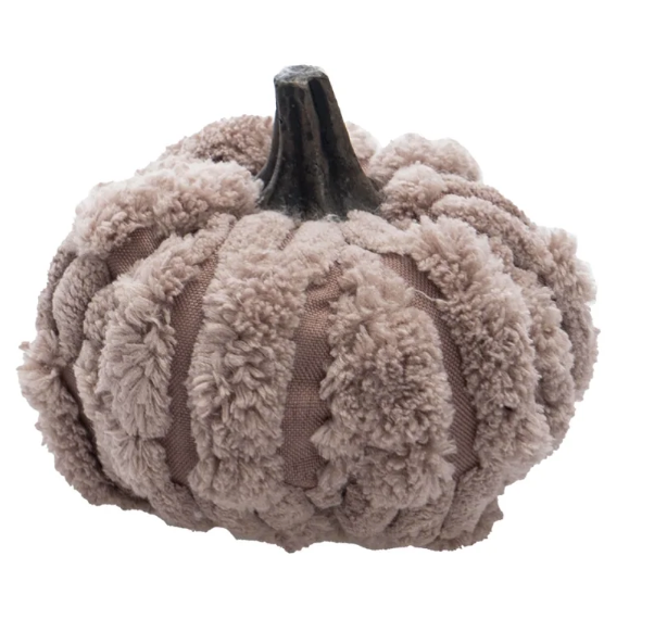 Mini Velvet Pumpkins