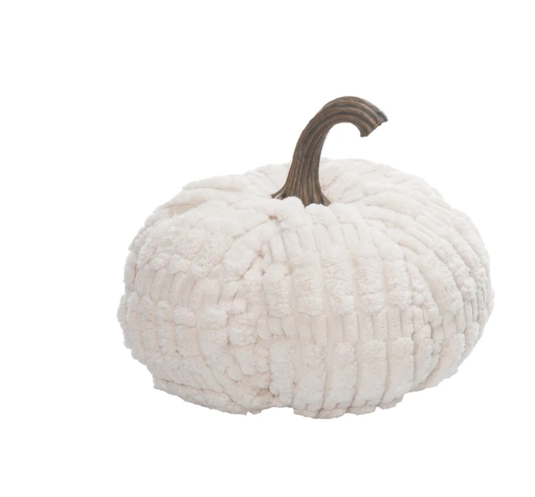 Large Velvet Pumpkins