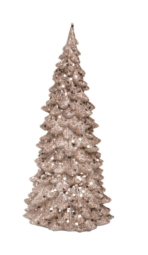 Light Up Glitter Trees