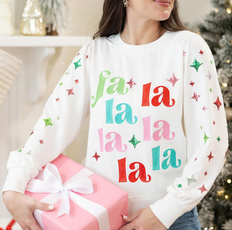 Fa La La Sweatshirt