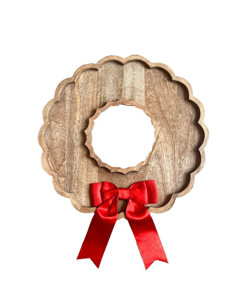 Wood Wreath Bow Board