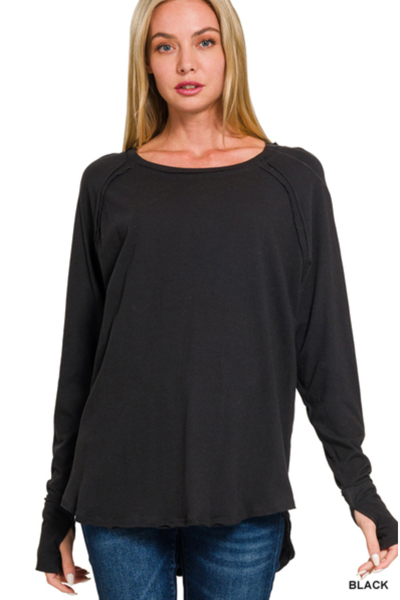 Amelia Raglan Sleeve Top