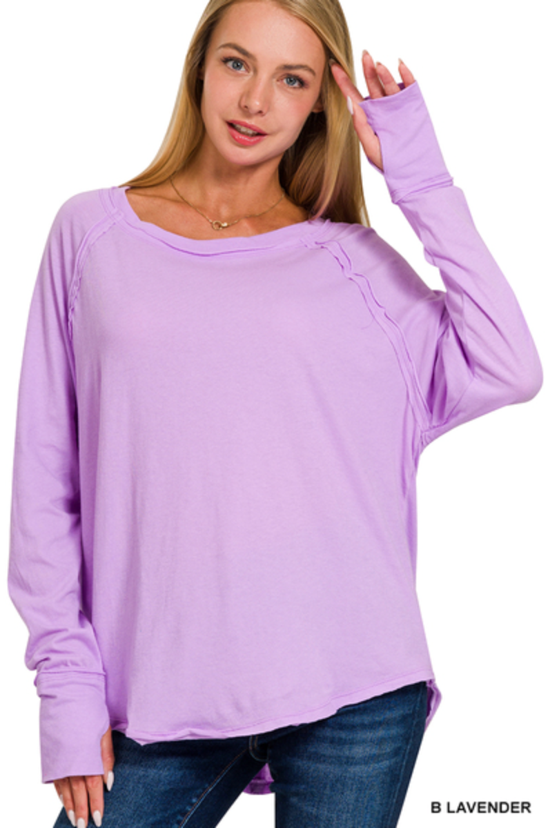 Amelia Raglan Sleeve Top