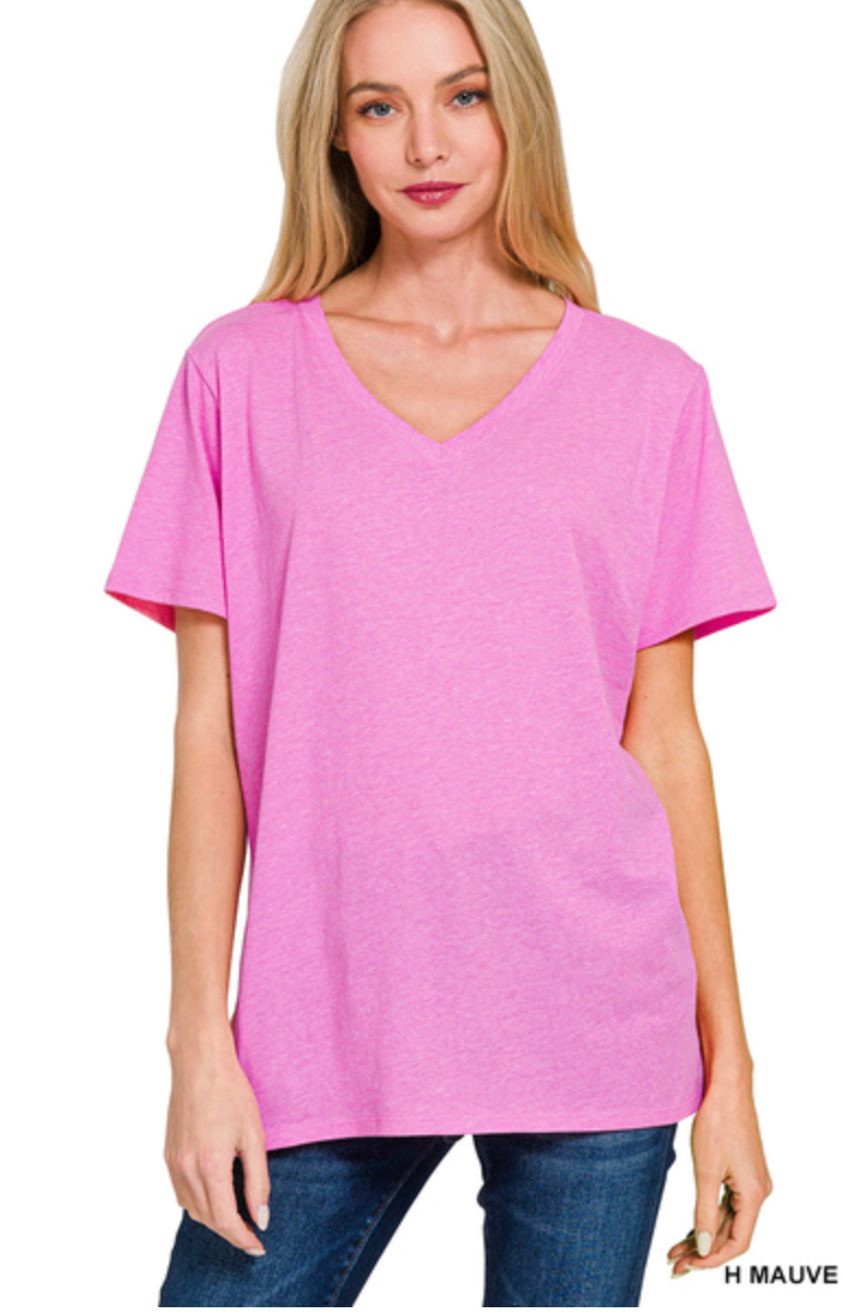 Emily V-Neck Tee