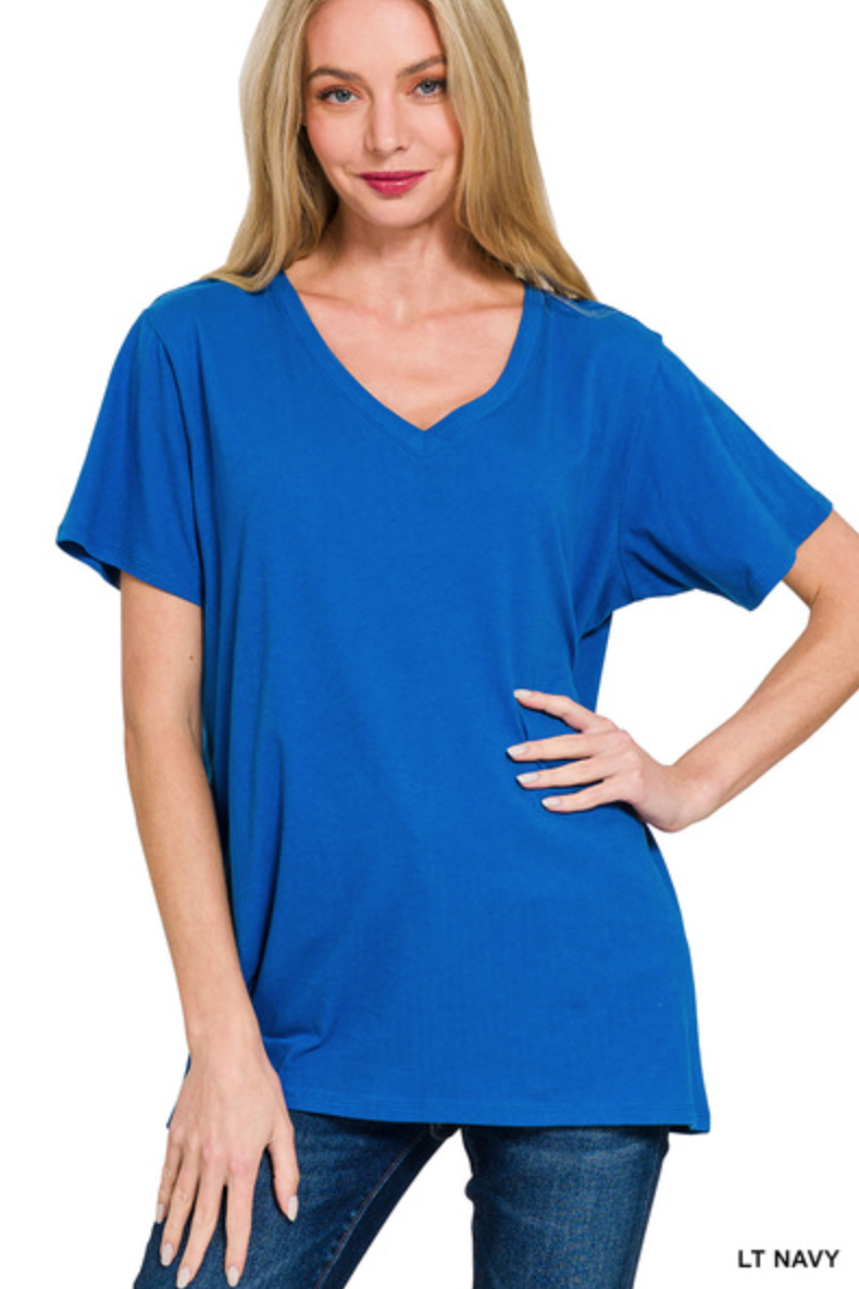 Emily V-Neck Tee