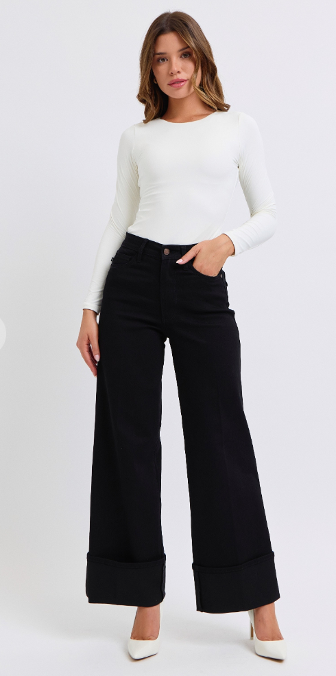 Gianna Wide Leg With Cuff