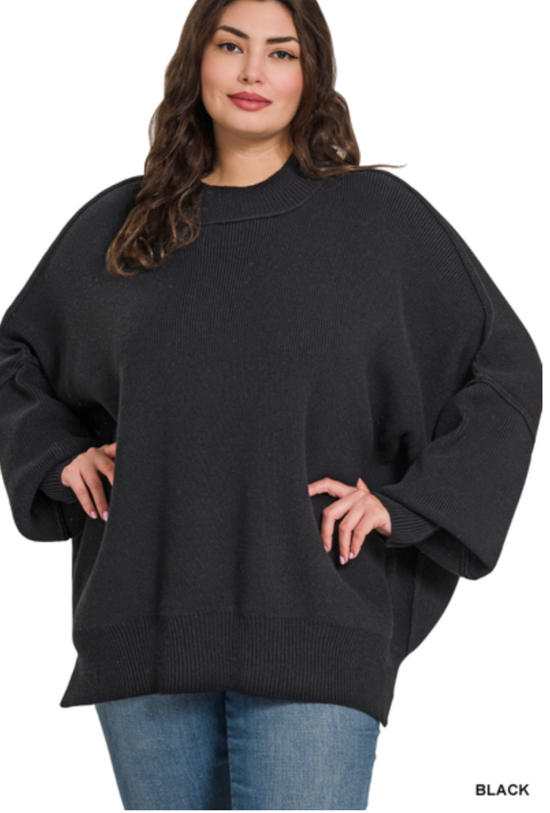 Lauren Oversized Sweater - Curvy -