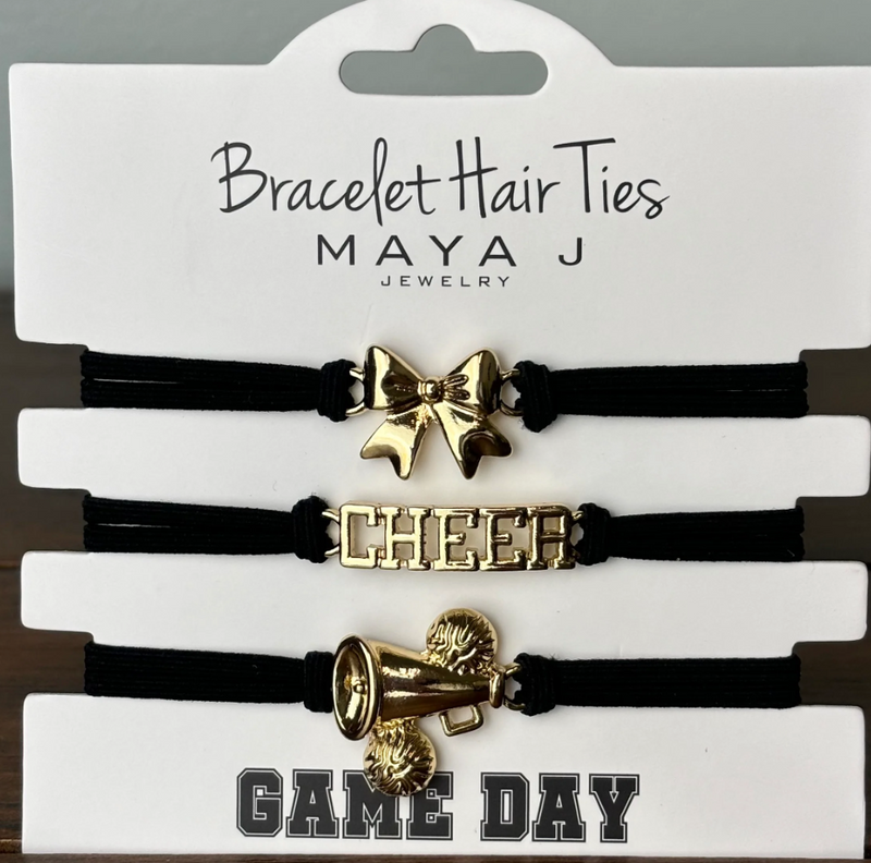 **Game Day Bracelet Hair Ties