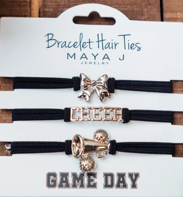 **Game Day Bracelet Hair Ties