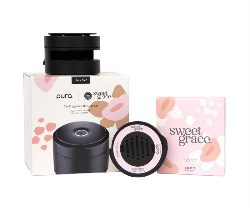 Pura Car Diffuser Set With Sweet Grace