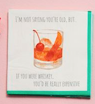 Old Age Birthday Napkins