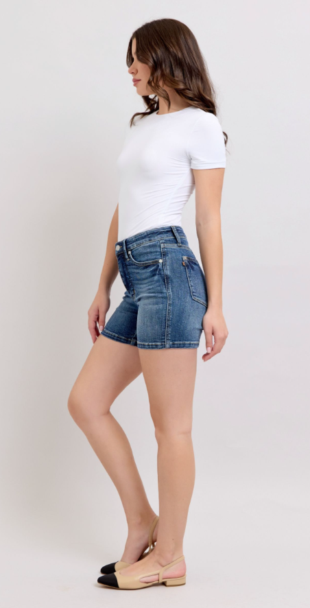 Laura Mid Rise Tummy Control Shorts