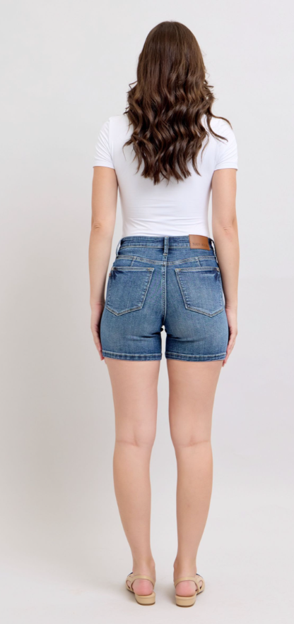 Laura Mid Rise Tummy Control Shorts