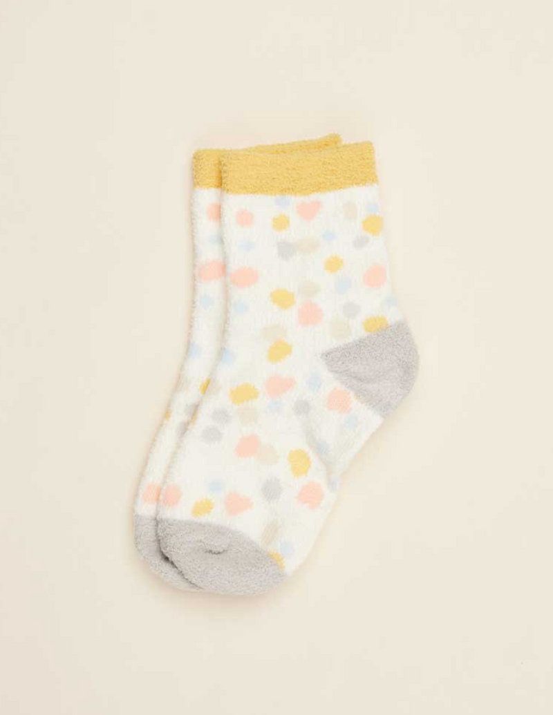 Warmies Plush Crew Socks - Calico Cat