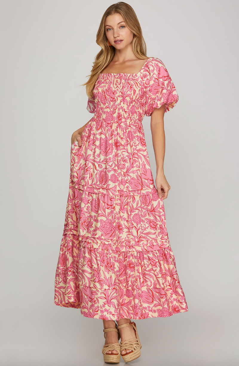Olivia Floral Maxi