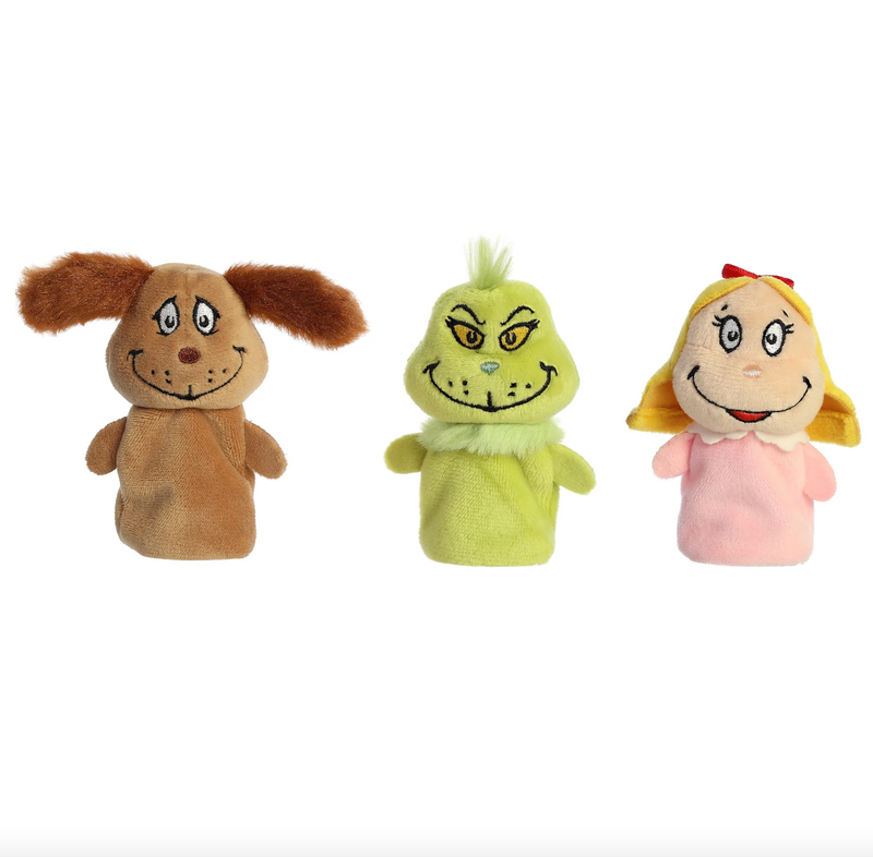 Grinch Puppet Set