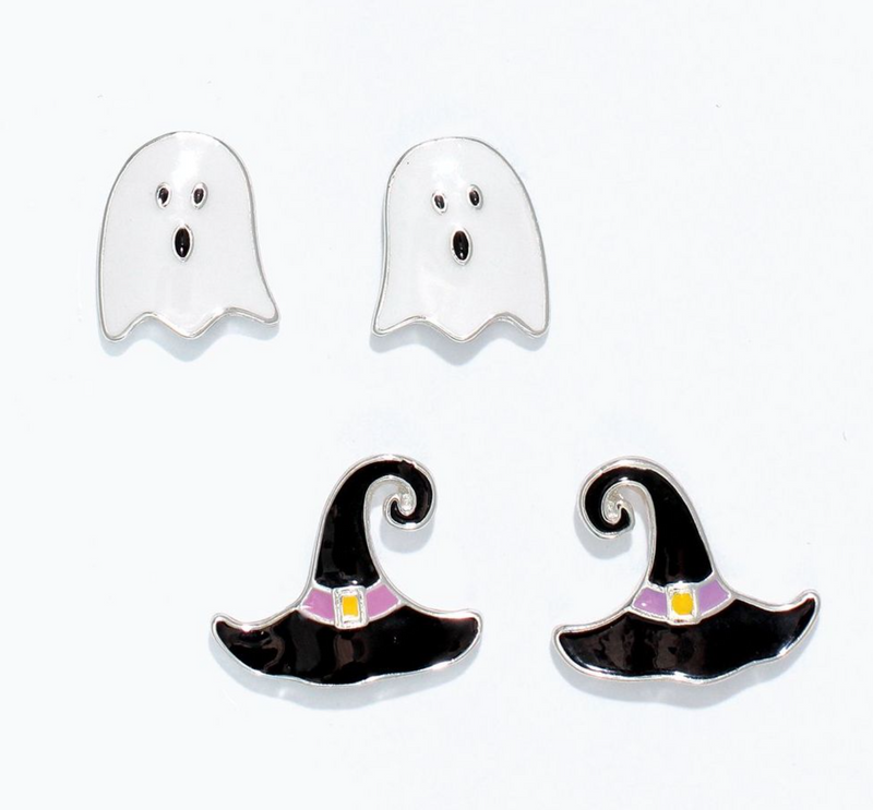 Ghost and Witch Hat Duo